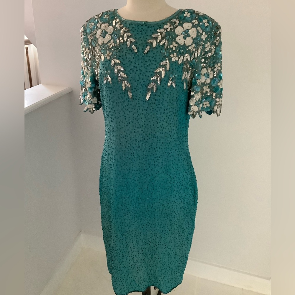 Stenay dress silk sequin open back